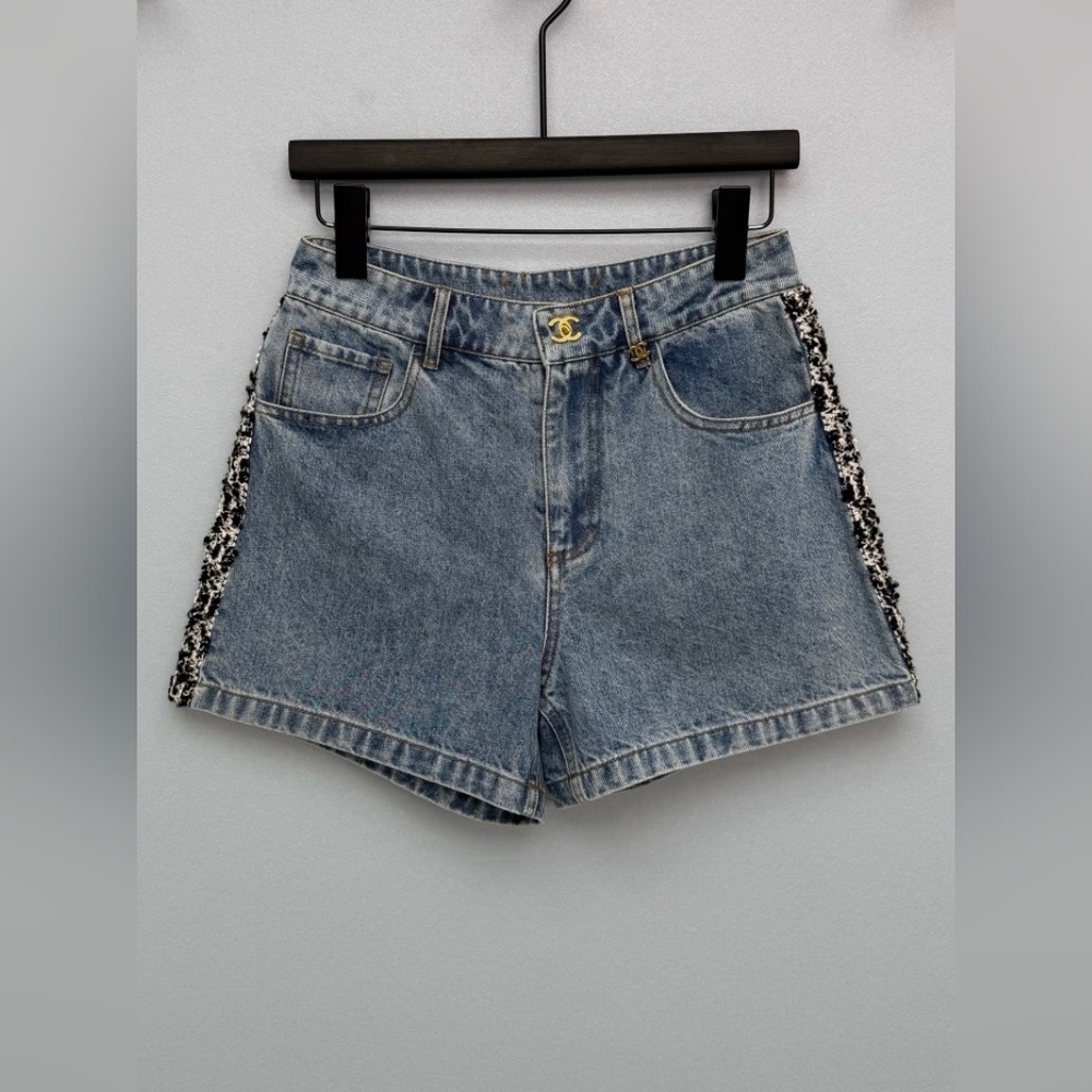 Chanel Denim Shorts